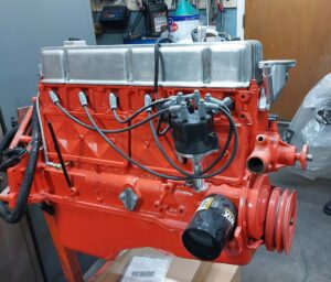 orange high performance engine